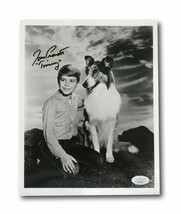 Jon Provost Hand Signed Lassie 8x10 B&amp;W Photo JSA COA Autograph Timmy - £40.26 GBP