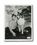 Jon Provost Hand Signed Lassie 8x10 B&amp;W Photo JSA COA Autograph Timmy - £40.08 GBP