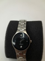 Vintage Vanity Fair Skinny Quartz Watch Women Dual Tone Silver Bracelet ... - $308.79 MXN