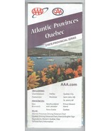 2009 AAA CAA Map Atlantic Provines Quebec State &amp; Provincial Series - £7.55 GBP