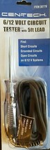 6 / 12 Volt Circuit Tester 5 Ft Lead Test Shorts Grounds Opens Fuse Diag... - $6.92