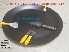 Job Lot Builders ABS 10 discs Painting Grouting Plastering Mixing Cement... - $203.47