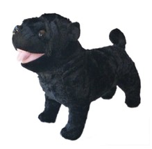 ADORE 12&quot; Standing Rascal the Farting Pug Dog Stuffed Animal Plush Toy - £30.29 GBP