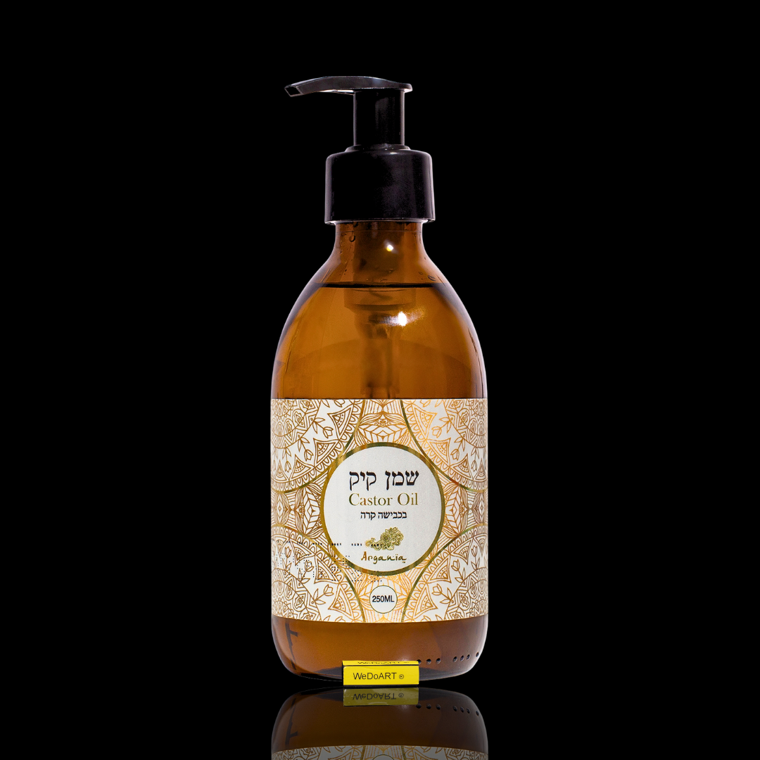 Argania - 100% pure castor oil+pump 250ml - $44.90