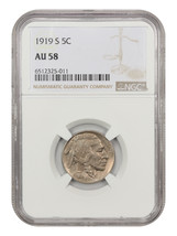1919-S 5C Ngc AU58 - £527.28 GBP