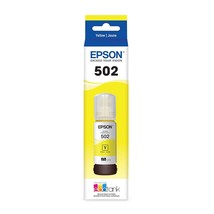 502 Ecotank Ink Ultra-High Capacity Bottle Yellow Works With Et-2750, Et... - £19.66 GBP