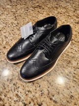 van huesen mens dress shoes Black size 10.5 - $48.51