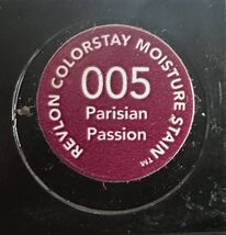 Revlon Colorstay Moisture Stain 005 Parisian Passion New and Sealed - $5.76