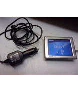 Garmin Nuvi 350 NA GPS System Silver 3.5&quot; LCD Touchscreen &amp; Power Cord B... - $19.75