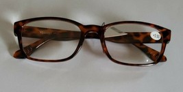 Plastic Framed Reading Eye Glasses ~ Tortoise Frame ~ +3.50 Strength ~ K6 - $28.10 CAD