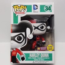 Funko Pop Heroes DC Comics #34 Harley Quinn Glow In The Dark PX PreviewE... - £19.77 GBP