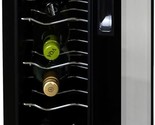 Koolatron 12 Bottle Wine Cooler, Black, Thermoelectric Wine Fridge, 1 cu... - $282.99