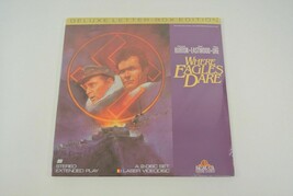 Where Eagles Dare LaserDisc Deluxe Letter-Box Edition 2-Disc Set New &amp; S... - $19.34