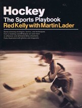 Hockey The Sports Playbook 1976 1st Edition Softcover Book Red Kelly - $19.79
