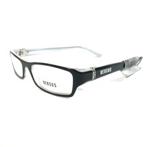 Versus by Versace Eyeglasses Frames MOD.8052 635 Black Gray Clear 50-16-135 - £51.19 GBP