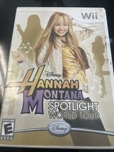 Hannah Montana: Spotlight World Tour (Nintendo Wii, 2007)no Manual - £3.98 GBP