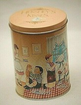 Hershey&#39;s Kisses Metal Tin Can Advertising Collectors Tin Box Hometown S... - £11.67 GBP