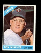 1966 Topps #388 Don Mincher Vg Twins *X90014 - $2.70