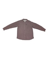 The North Face Polyester/ Rayon Brown Plaid Hiking Shirt Button Up Sleev... - $215.66 MXN