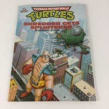Teenage Mutant Ninja Turtles Shredder Gets Splintered Vintage Coloring Book 1988 - £28.09 GBP