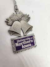 Vintage University of Northern Iowa Pewter Ornament Bells - $9.50