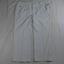 NEW DreamJeannes Quacker Factory 20W Plus Bootcut White Knit Womens Denim Jeans - £23.88 GBP