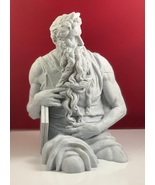 Michelangelo&#39;s Statue of Moses, Flawlessly 3D Printed, Decorative Master... - $612.75 MXN+