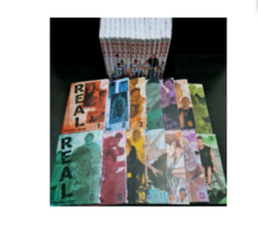 REAL Takehiko Inoue Manga Volume 1-15 English Version Comic - £156.63 GBP