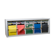 Fabrication Enterprises 5 in. x 50 yards Plastic Exercise Band Rack - 5 ... - $476.84