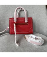 New Marc Jacobs Mini Cruiser Satchel Handbag Fire Red Leather - £213.91 GBP