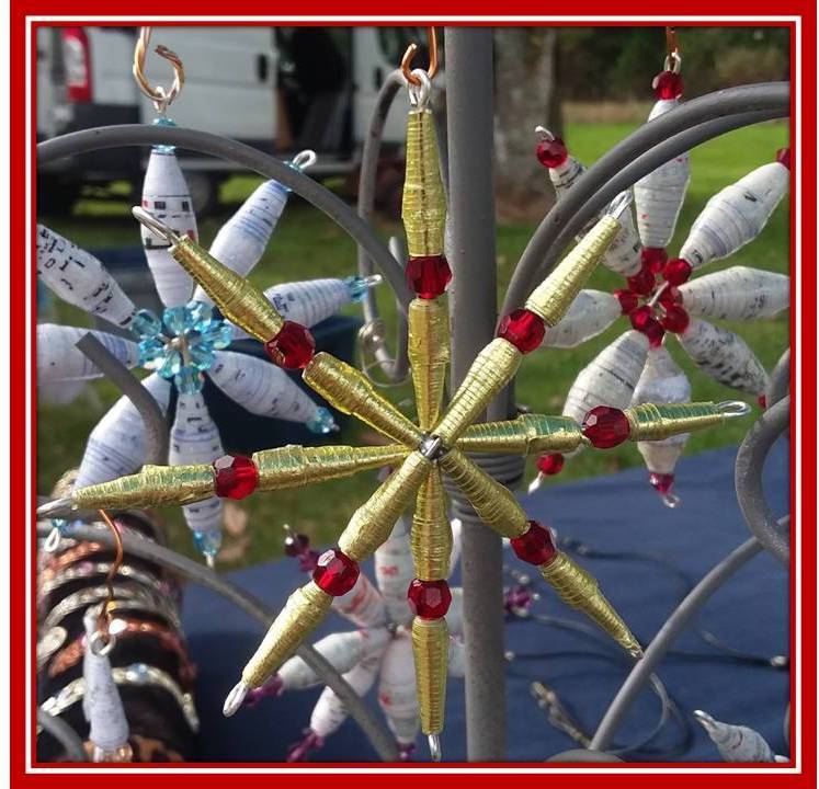 Primary image for Christmas Ornaments - Stars and "Pinecones" Make Charming Ornaments on Your Tree