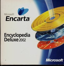 Encarta Encyclopedia Deluxe 2002 Microsoft  - $5.75