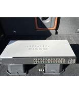 CISCO SG200-26 24-PORT SMALL BUSINESS GIGABIT SMART SWITCH, Tested and W... - £40.90 GBP