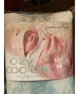 Cozy Cocoon Baby(Newborn) Jasmine Lace swaddle and Hat Set infant 0-3 mo... - £15.56 GBP