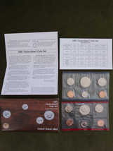 1985 P&amp;D United States Uncirculated Mint Set - 10 BU Coins with Envelope... - £6.04 GBP