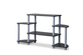 Aveneil Black and Silver TV Stand - $668.36 MXN