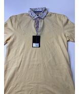 Maceoo Polo Shirt Men Size S Yellow Short Sleeves NWT - €34,00 EUR