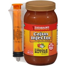 Zatarain's Cajun Injector Creole Butter Recipe Injectable Marinade with Injector - $11.95