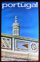 Original Poster Portugal Algarve Tower Architecture Ornaments Art Iberia - £43.80 GBP