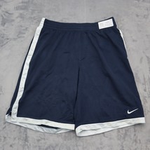 Nike Shorts Mens L Navy Blue Adjustable Waist Basketball Sports Pull On ... - $19.68