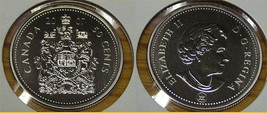 2007 P Canada 50 Cent Half Dollar Specimen Proof - $7.46