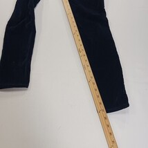 Frame Denim LHSK353 Womens Navy Blue Corduroy Straight Leg Stretch Pants Size 24 image 10