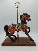 Vintage Rare PJs Cavalry Collection &quot;Ghost&quot; Carousel Horse Muller Style - Signed - £97.38 GBP