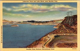 Lakeview Point and Lake Mead near Boulder Dam NV Postcard PC120 - £3.92 GBP