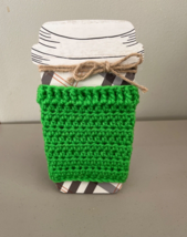 Coffee Cup Cozy-Variety of Colors-New-Makes A Great Gift!-Handmade Crocheted - £7.90 GBP