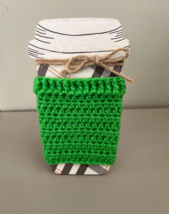 Coffee Cup Cozy-Variety of Colors-New-Makes A Great Gift!-Handmade Crocheted - £8.11 GBP