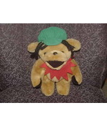 12&quot; Gold Rastafarian Dreadlocks Grateful Dead Plush Bear 1990 Liquid Blue   - £46.70 GBP