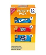 Nabisco Cookie Variety Pack with OREO, Chips Ahoy!, Nutter Butter (30 pk.) - £19.44 GBP