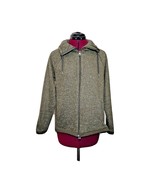 AVIA Full Zip Jacket Green Women Funnel Neck Size Medium Pockets - $23.76