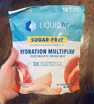 Liquid I.V. Sugar Free Hydration Multiplier Powder White Peach 14 Sticks ex 2025 - £16.55 GBP